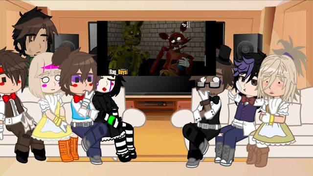 Реакция Human!Аниматроников на [Rag_Days]
