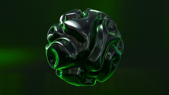 Заставка зеленая сфера на ролик смотреть онлайн