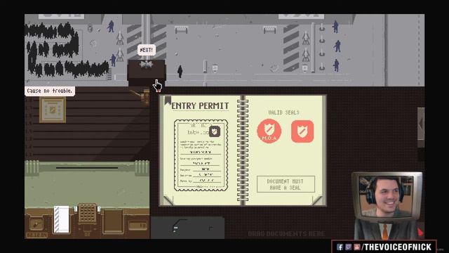 SECRET ORGANIZATIONS - Papers, Please - PART 02 смотреть онлайн