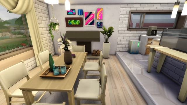 Я ПОСТРОИЛА ЦЕЛЫЙ РАЙОН В СИМС 4 - ОБЗОР ДЕРЕВУШКИ - The Sims 4 смотреть онлайн