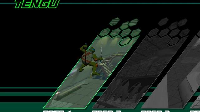 TMNT (2003 Game) Walkthrough Stage 4 Tengu Part 1 ( Leonardo ) смотреть онлайн