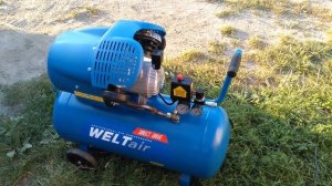 Компрессор WELTair  AR70VT. Новый помощник.