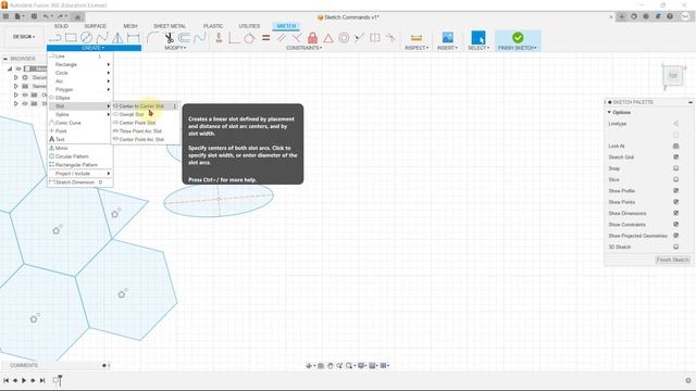Understanding the Sketch Workspace Commands | Fusion 360 Tutorial for Beginners | #fusion360 смотреть онлайн