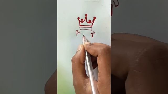 Lion Tattoo Draw In Papper            #trending_shorts