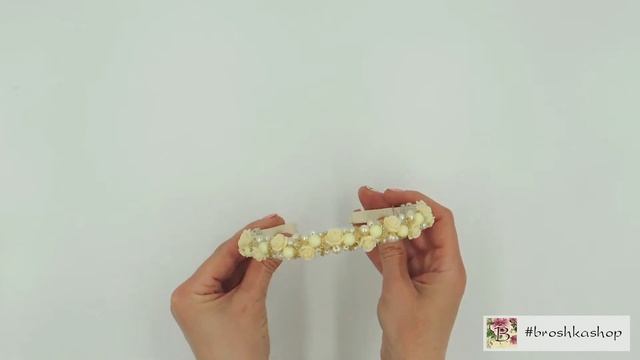 Нежный ободок с розочками для невесты смотреть онлайн