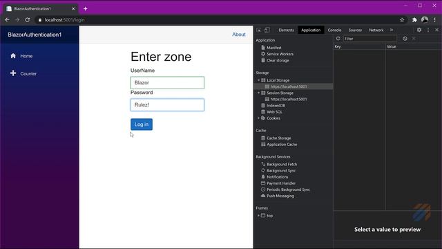 Blazor Authentication 1: Основы