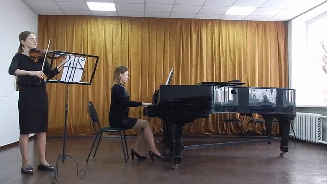 Бойчук Дарья Прелюдия для скрипки и фортепиано смотреть онлайн