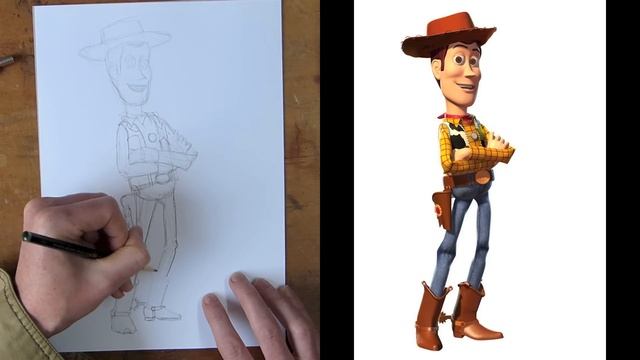 How to Draw Woody from Toy Story смотреть онлайн