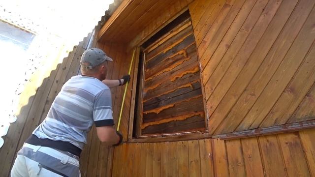 Новости на участке. Закончили закрывать проёмы в окнах. Продал двигатель от инвалидки. Провинция