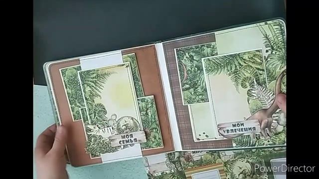 Скрапмания Обзор Альбом Динозавр Скрапбукинг Альбом первого года жизни смотреть онлайн