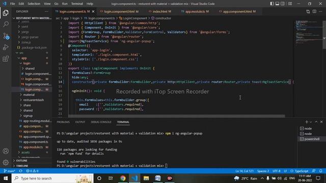 Angular Toast notification смотреть онлайн