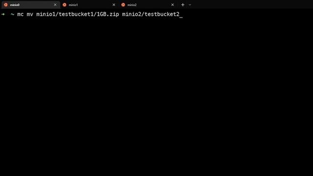 MinIO Client Commands - Move (mc mv) смотреть онлайн