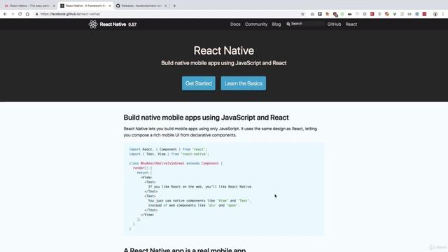React Native - First Steps - learn Web Development смотреть онлайн