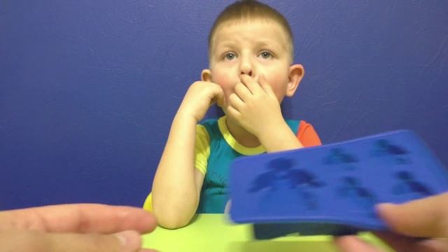 Посылка из Китая. Силиконовая форма Лего человечки и формы для мороженого.