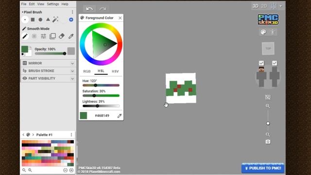 How to make a Holly Crown on your Minecraft Skin - SKIN-MAS #6 смотреть онлайн