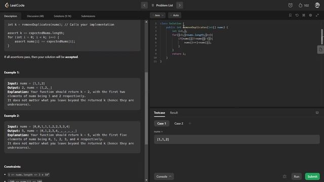 Remove Duplicates from Sorted Array | LeetCode 26 | Java | Brute to Optimal | @LearnOverflow смотреть онлайн