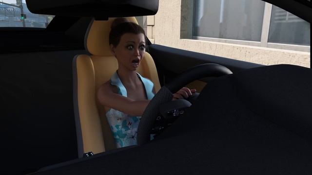 Airbag Malfunction At The Drive Thru Animation