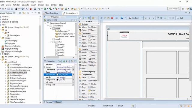 BEAUTIFUL UI DESIGN JAVA AWT SWT SWINGS WINDOWS BUILDER PART 3 - Intact Abode смотреть онлайн
