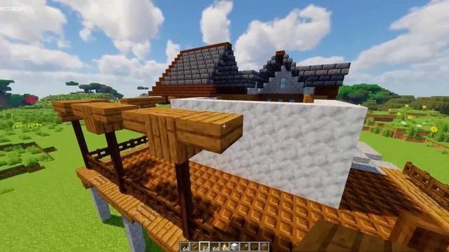 МОЙ ДОМ С ХАРДКОРНОГО ВЫЖИВАНИЯ МАЙНКРАФТ - КАК ПОСТРОИТЬ смотреть онлайн