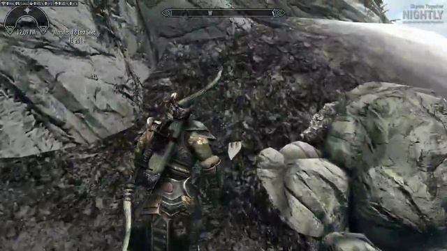 Heavily Modded Skyrim (Part 1) [Deathknight Run] смотреть онлайн