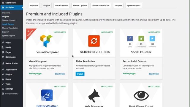 1 Click Demo & Plugin Instaliation смотреть онлайн
