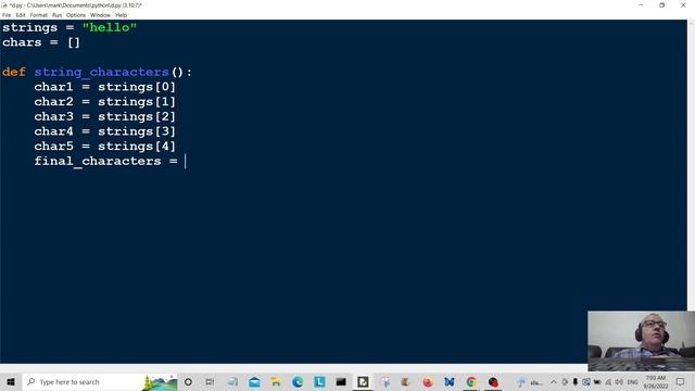 How To Print String Characters In A List In Python - Beginners Tutorial 2022 смотреть онлайн