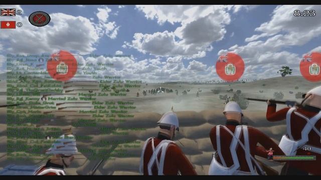 Battle Of Rorke's Drift - Anglo Zulu War - (Mount & Blade: Warband MOD) смотреть онлайн