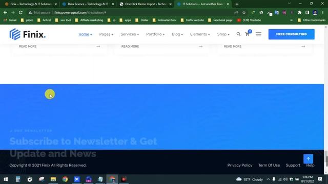 IT Solutions & Services Professional Website | WordPress Theme 2022 |Modern IT Company Website