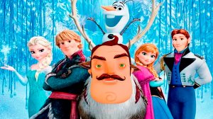 ХОЛОДНОЕ СЕРДЦЕ ПРИВЕТ СОСЕДА!HELLO NEIGHBOR В GARRY'S MOD!ГАРРИС МОД ИСПЫТАНИЯ!GMOD FUN!ШОУ ХРИПЛЫХ