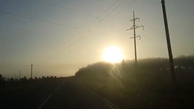 Sunset on the highway Ekaterinburg - N.Tagil смотреть онлайн