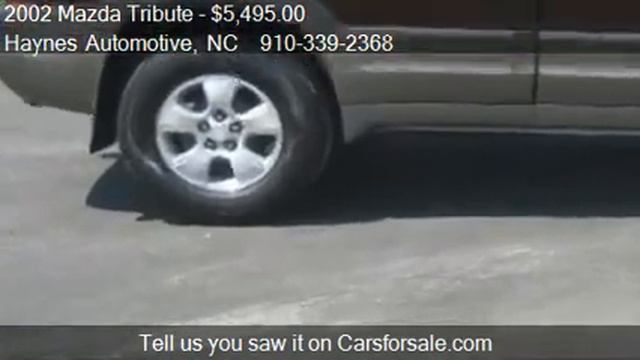2002 Mazda Tribute ES 4WD for sale in Fayetteville, NC 28303 смотреть онлайн
