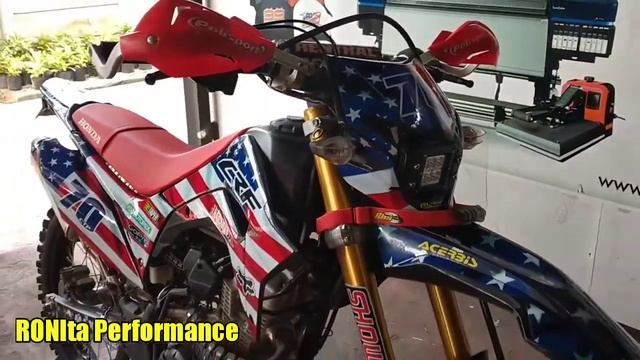 DECAL PREMIUM UNTUK HONDA CRF150 - TEBAL 400 Micron смотреть онлайн