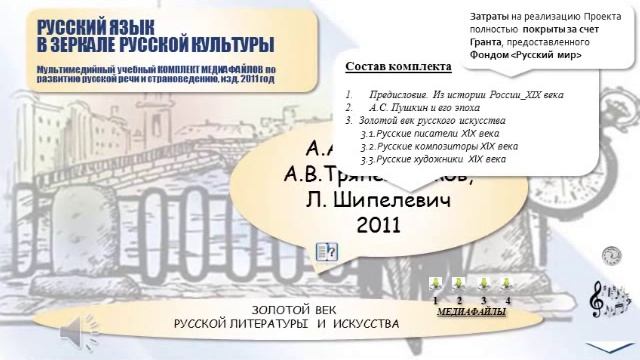Золотой век русской литературы и искусства смотреть онлайн