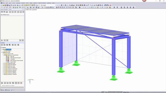 [EN] FAQ 005338 | При экспорте модели из RFEM в RWIND я получаю сообщение «Предупреждение № ... смотреть онлайн