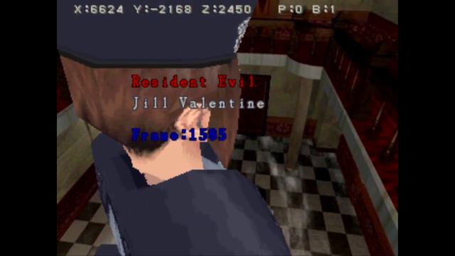 Resident Evil 1 remake Jill Valentine, custom PS1 engine смотреть онлайн