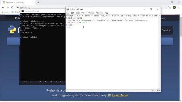 Get started with Python! // Install, Download & Run смотреть онлайн