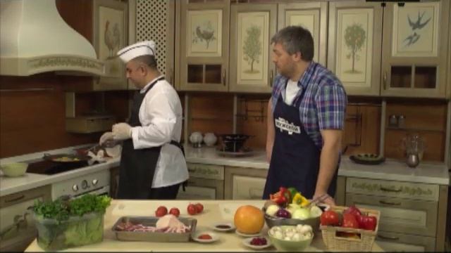 Анар Сеидов готовит садж "Корона". "Моя Кухня". 67 смотреть онлайн