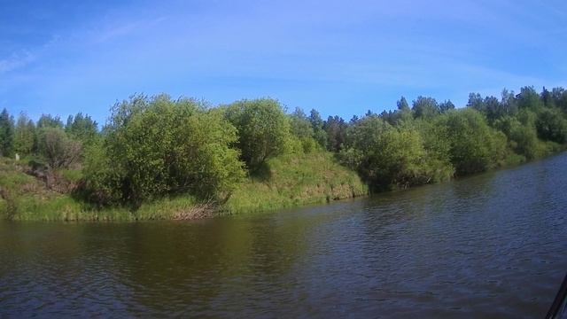 Сплав по речке Пышма часть вторая 01.06.22.mp4 смотреть онлайн