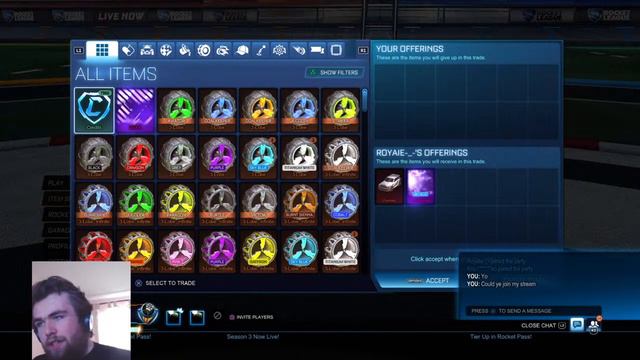 *LIVE* Rocket League|TRADING|NEW ITEM SHOP|GIVEAWAY AT 9K SUBS|CUSTOM TOURNAMENTS смотреть онлайн