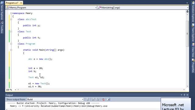 C# tutorial Lec 3 Value & Reference types, classes, structure, enums смотреть онлайн