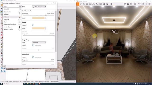 Enscape 3.5 Lighting & Interior Rendering - Complete RENDERING Tutorial