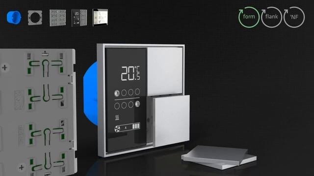 KNX выключатели и контролеры Ekinex (Италия)