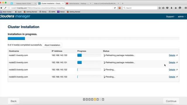 Virtual Machines - CDH5 - Add hosts to cluster смотреть онлайн