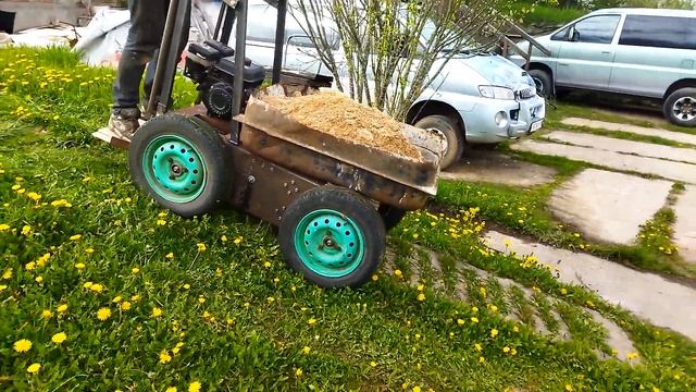 До "мини-думпер" всё так же далеко. Очередное, завершающее видео про борт поворотную платформу. смотреть онлайн