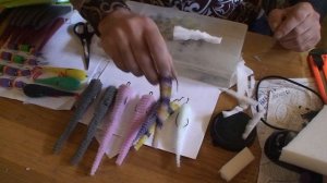 Годовой запас поролоновых приманок своими руками! Самоизоляция!