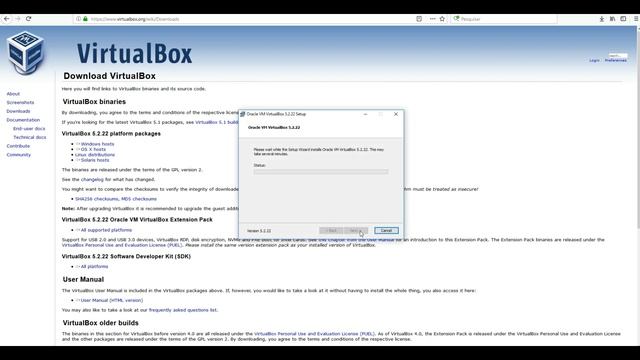 Instalacao VirtualBOX смотреть онлайн