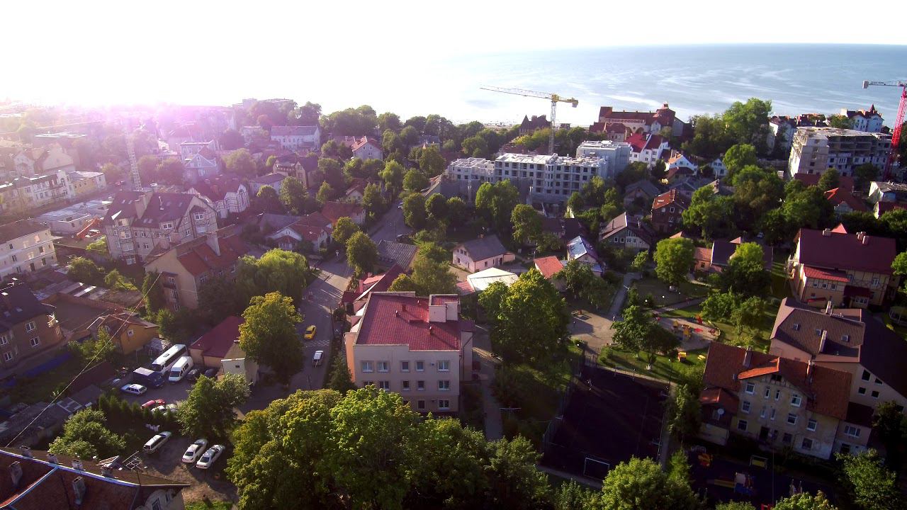 ЖК Роза Ветров Зеленоградск, Парк, церковь, куршская коса смотреть онлайн