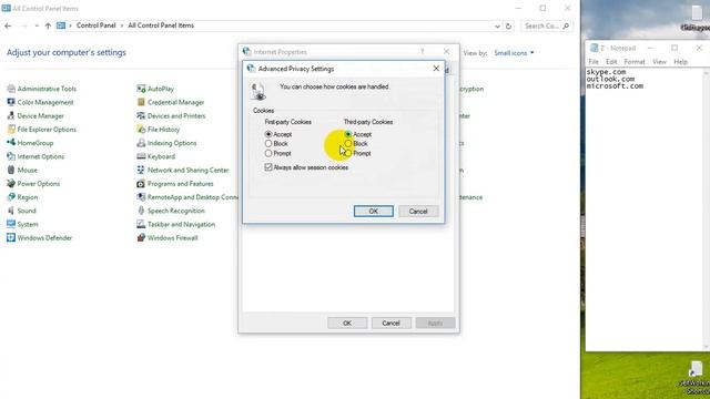 Allow cookie for Skype at Windows Server 2016 смотреть онлайн