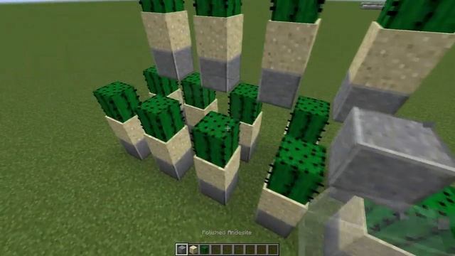 Minecraft Tutorial — Простейшая ферма кактусов [Quick and Easy] смотреть онлайн