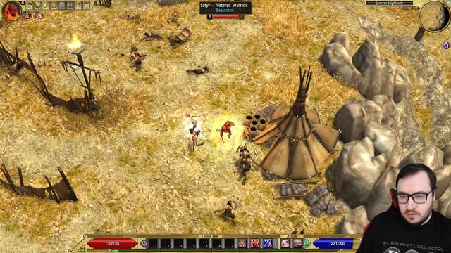 ПОЗОРНЫЙ ГЕФЕСТ. TITAN QUEST SOULVIZIER MOD смотреть онлайн